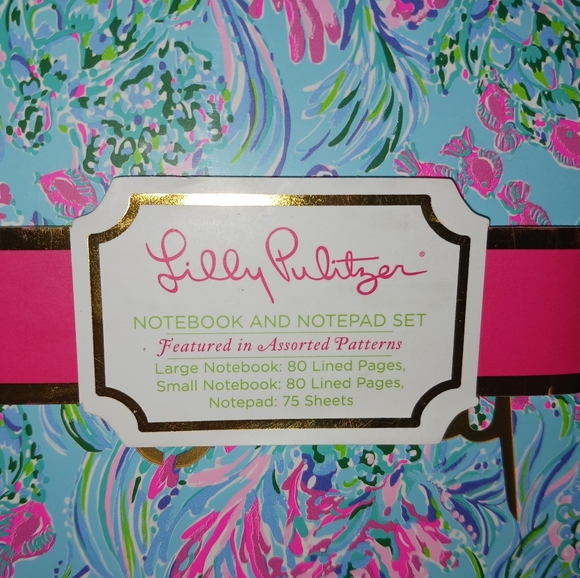 Lilly Pulitzer Stationary Set NWT - Picture 2 of 4